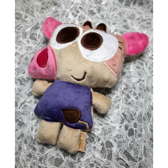 Cowy Lingokids Plush Toy Cow 8.5" Tall Crib safe Soft Handmade personalizable - Picture 3 of 7